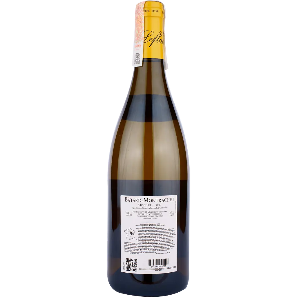 Вино Olivier Leflaive Batard-Montrachet GC AOC Bl белое, сухое, 13,5%, 0,75 л - фото 2