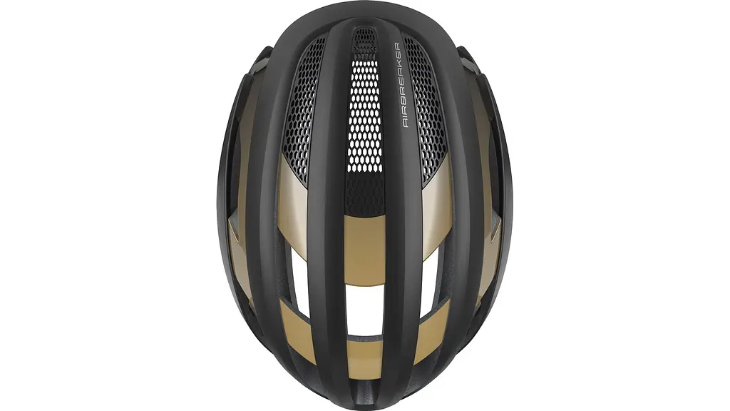 Велошолом Abus AirBreaker Black Gold S (1007-868290) - фото 5