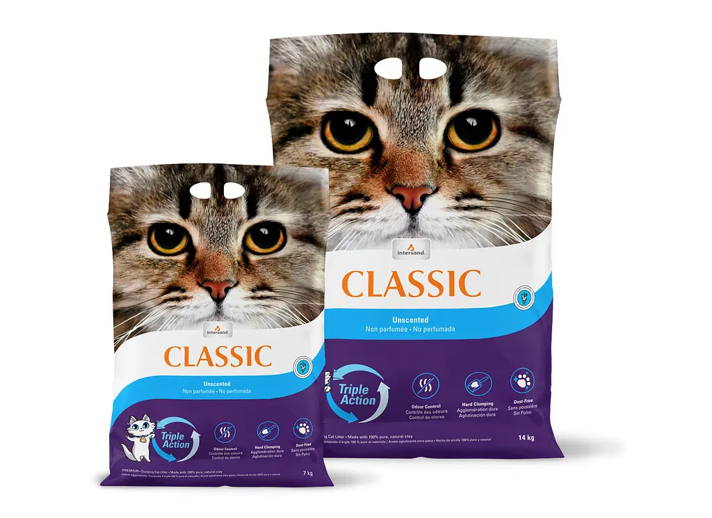 Наповнювач для котячого туалету Intersand Classic 14 кг - фото 3