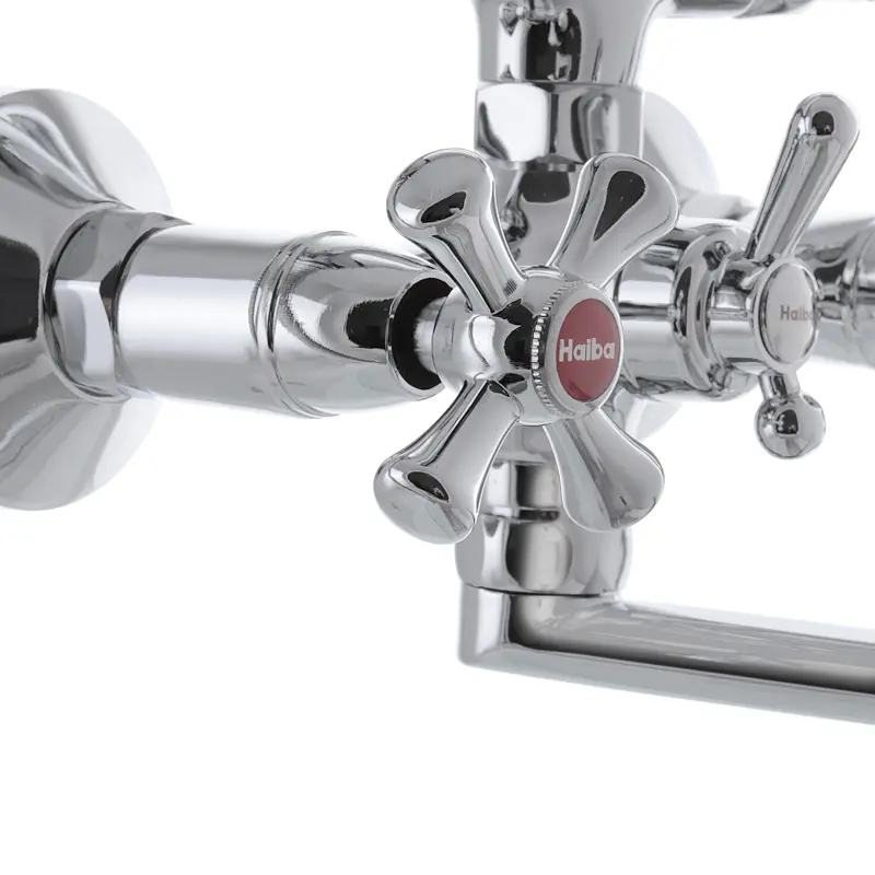 Смеситель для ванны Haiba Smes 143 HB0368 Хром - фото 3