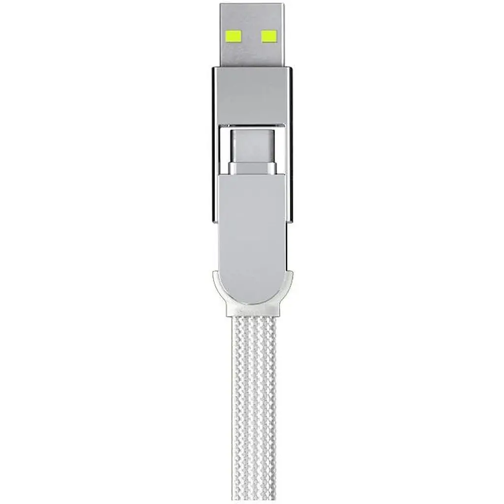Кабель Rolling Square inCharge XL 2 м білий (XLM02R) - фото 4