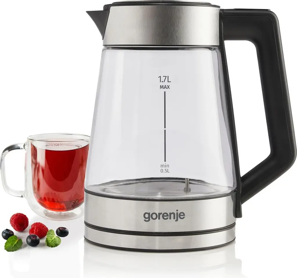 Електрочайник Gorenje K17TRG 1.7 л нержавіюча сталь - фото 12