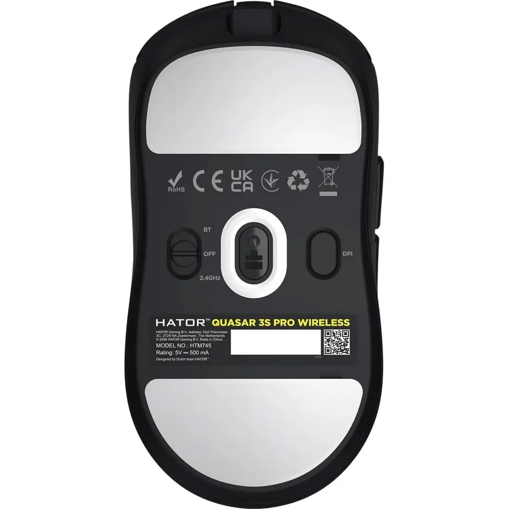 Миша Hator Quasar 3S Pro чорна (HTM745) [174089] - фото 6