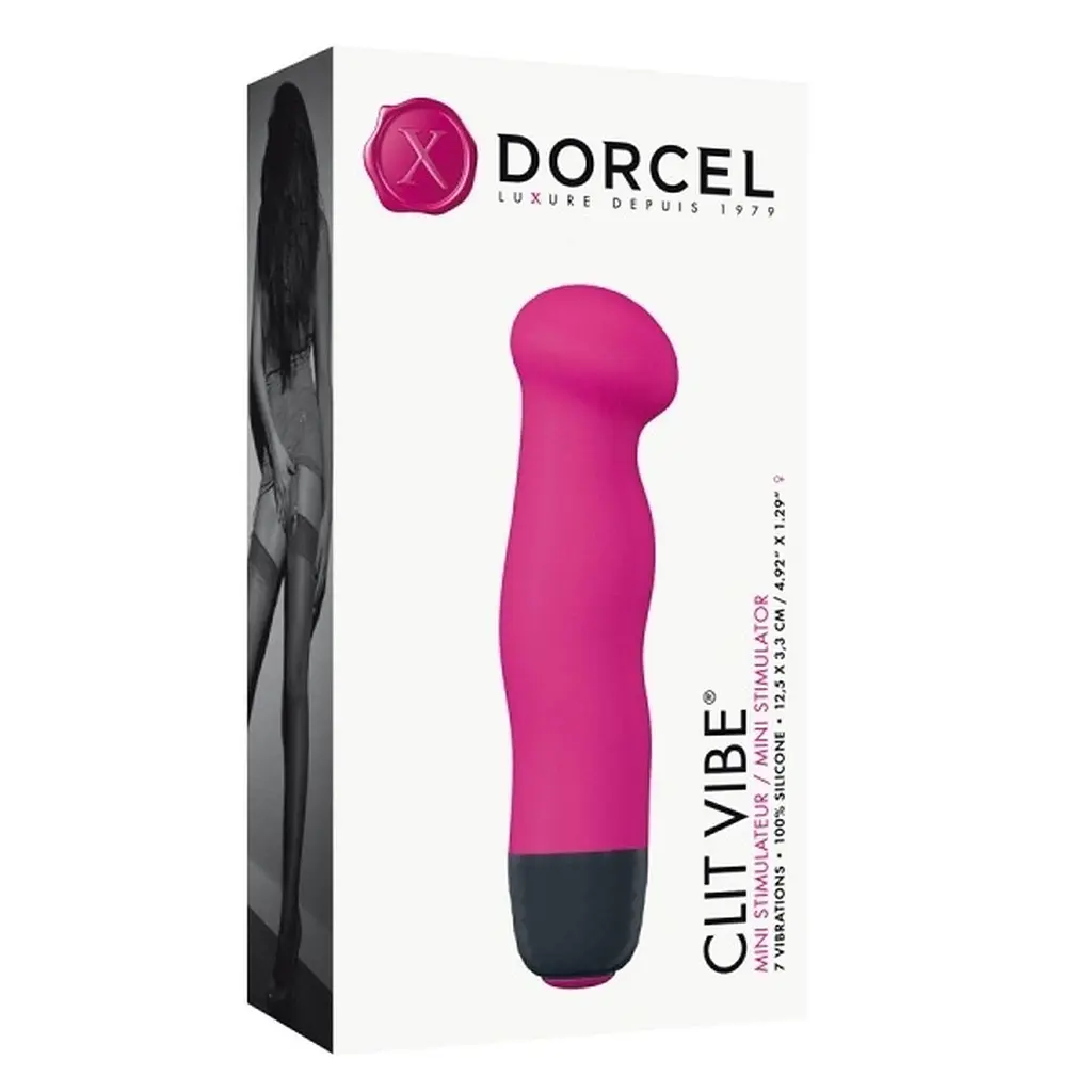 Міні вібратор для клітора Dorcel Clit Vibe 12 см рожевий - фото 4