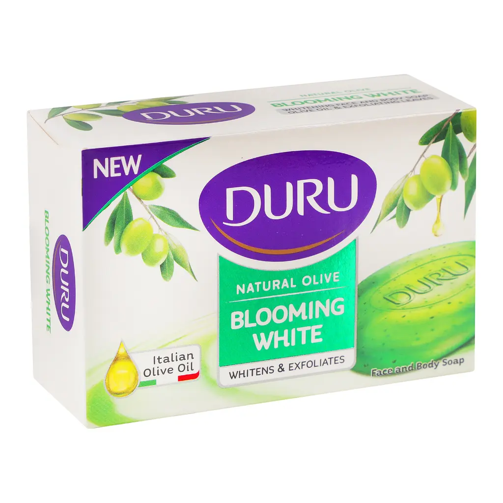 Косметичне мило Duru Blooming White Natural Olive з оливковою олією 90 г - фото 6