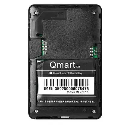 Мобільний телефон Aiek Card Phone Qmart Q1 - фото 2