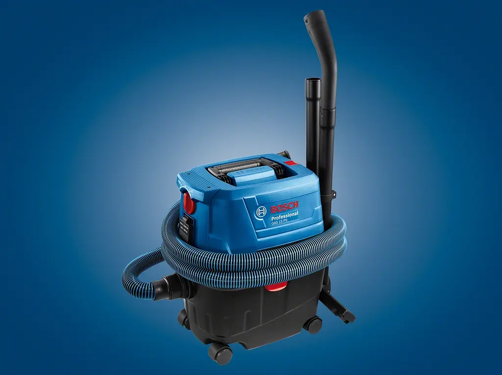 Пилосос професійний Professional GAS 15 PS 1100Вт 220мБар контейнер 15л 8кг Bosch teh0016321 - фото 4