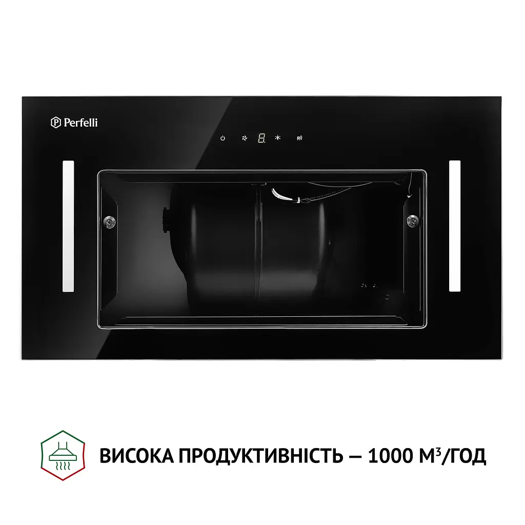 Витяжка повновбудована PERFELLI BIS 5684 BL 1000 LED - фото 5