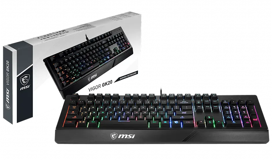 Клавіатура ігрова MSI Vigor GK20 розкладка UA (VIGOR_GK20_UA) - фото 5