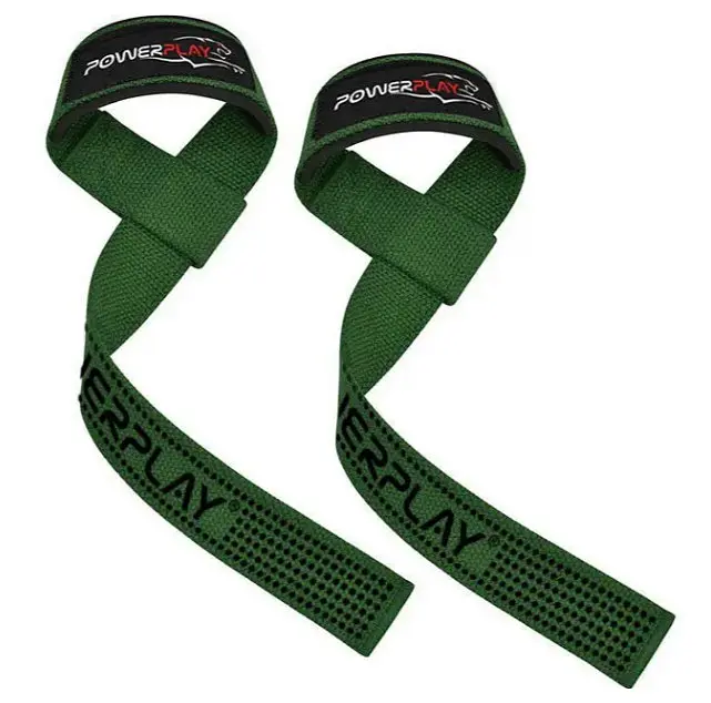 Лямки для тяги PowerPlay 7064 Lifting Gym Straps Зеленые (PP_7064_Green) - фото 2