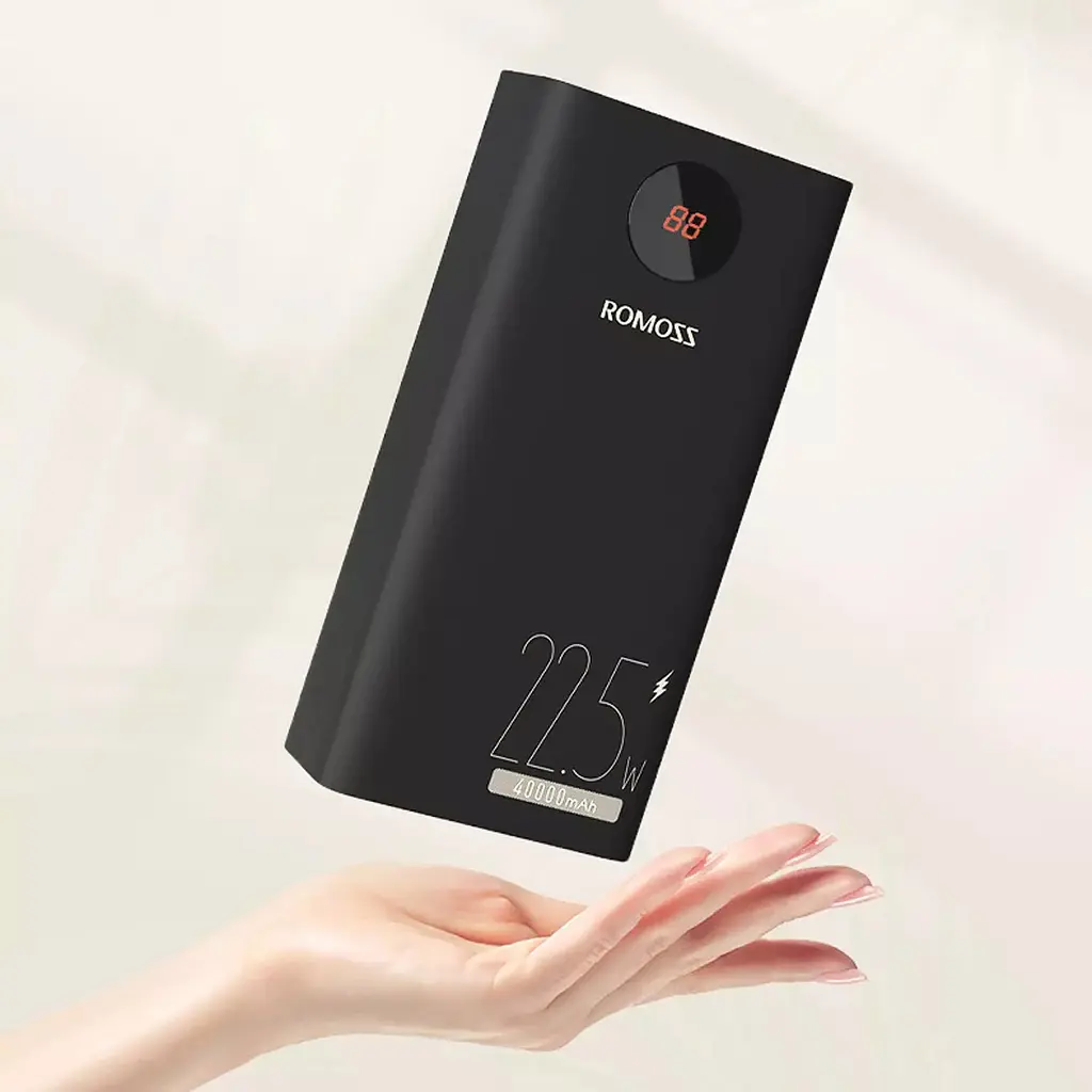 Внешний аккумулятор Romoss PEA40PF 40000mAh 22.5W Black [PEA40-152-2133H] [120778] - фото 5