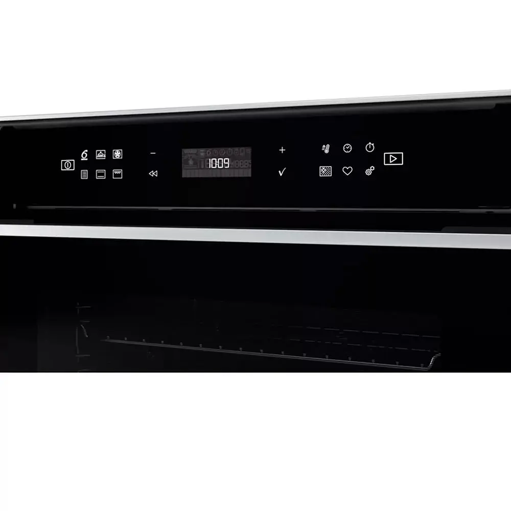 Духовой шкаф электрический Whirlpool 73 л A+ дисплей конвекция телескопические направляющие черный - фото 4