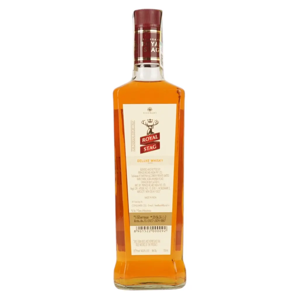 Уцінка. Віскі Royal Stag Deluxe Blended 40% 0.75 л  - фото 6