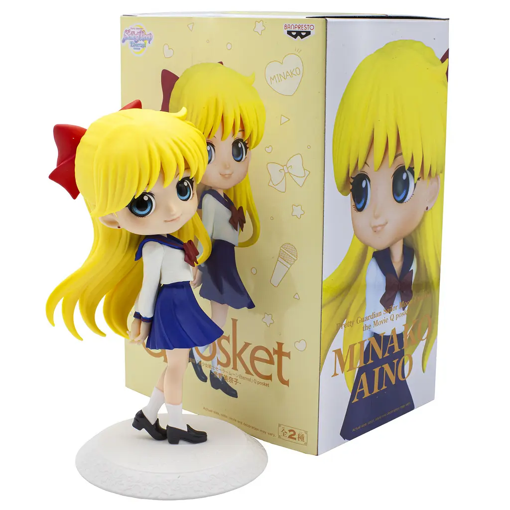 Фигурка Bandai Spirits Q posket Super Sailor Venus Сайлор Мун Венера 14 см (A QP SM SV A) - фото 2