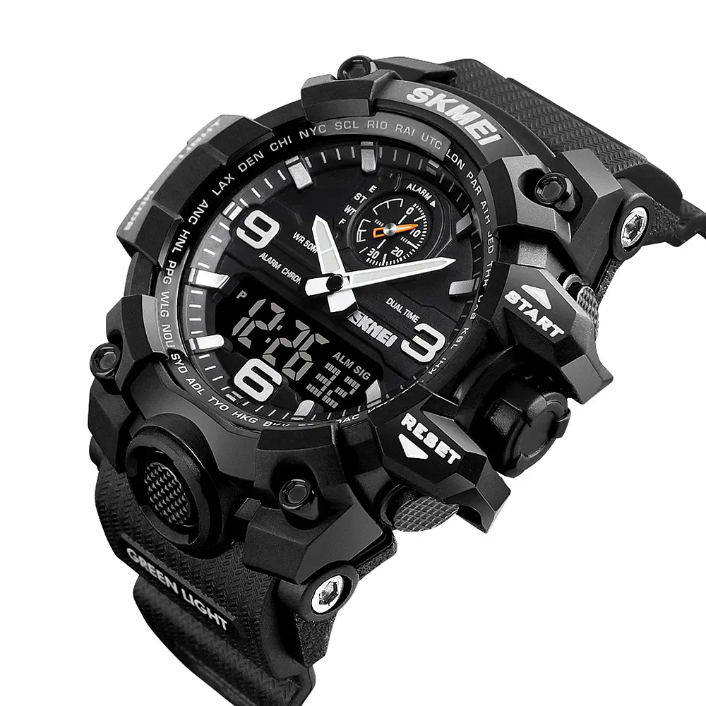 Наручные часы мужские 1586 Black Skmei acs0030685 - фото 2