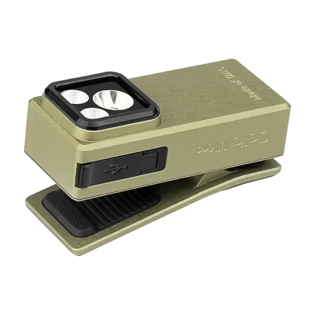 Ліхтар Olight Oclip Ultra Olive green (0.0000.3130) - фото 6