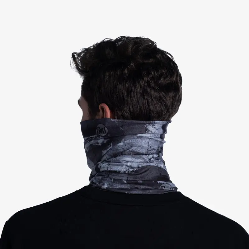 Шарф-труба Buff Polar, Geoelens Grey 22/23 Черный-Белый - фото 4
