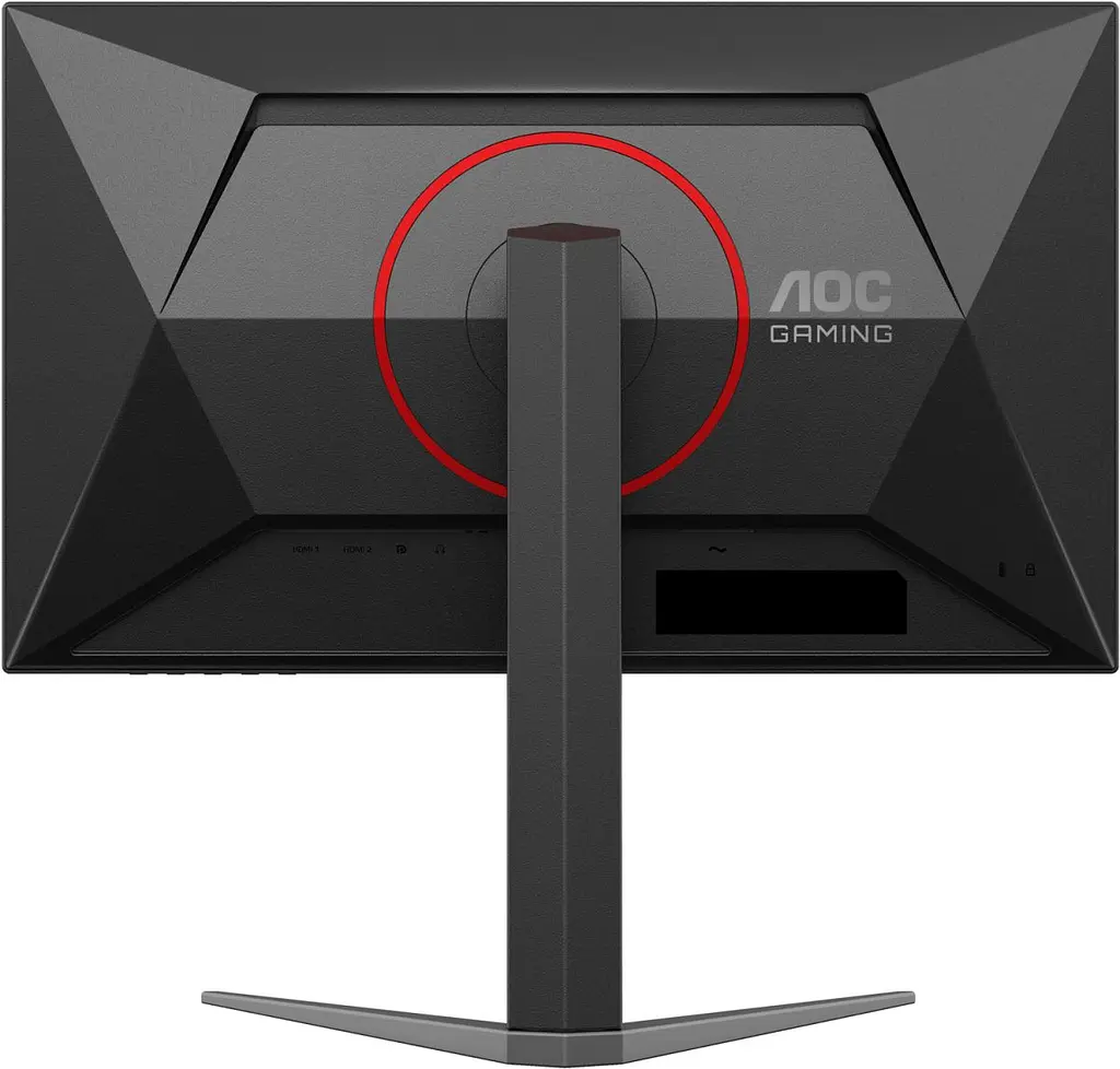 Монітор TFT 23.8" AOC 24G4HA, IPS, 200Гц, 2xHDMI, DP, HAS, Pivot, колонки, чорно-червоний (24G4HA) - фото 5