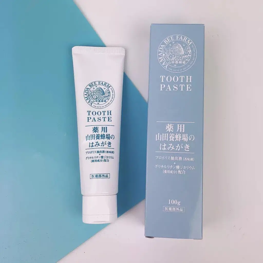 Антибактеріальна зубна паста Yamada Bee Farm Medicated ToothPaste з екстрактом прополісу 100 г - фото 3