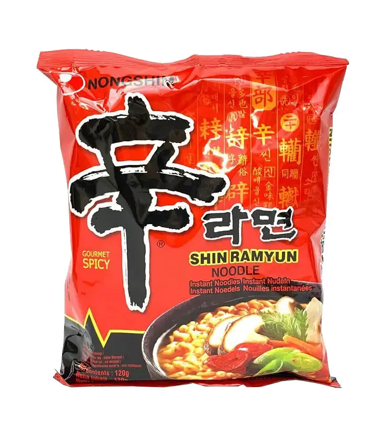 Корейський Шин Рамен Nongshim середньо-гострий 120 г