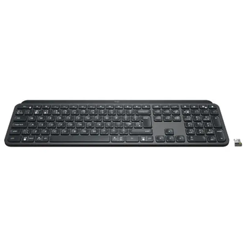 Клавіатура Logitech MX Keys Advanced for Business Wireless Illuminated UA Graphite (920-010251) - фото 2