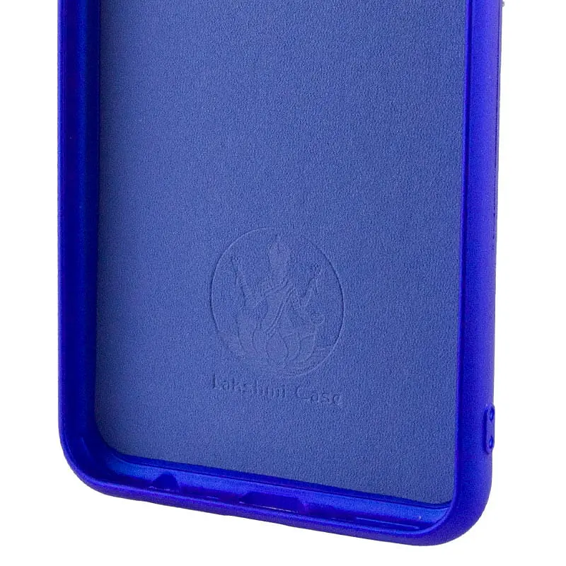 Чехол Silicone Cover Lakshmi Full Camera (A) для Oppo A38 / A18 Синий / Iris - фото 3