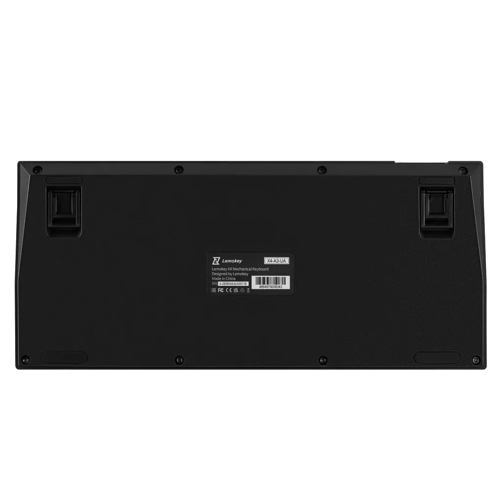 Клавиатура Lemokey Keychron X4 Brown Red LED USB Black (X4-A3-UA) - фото 5