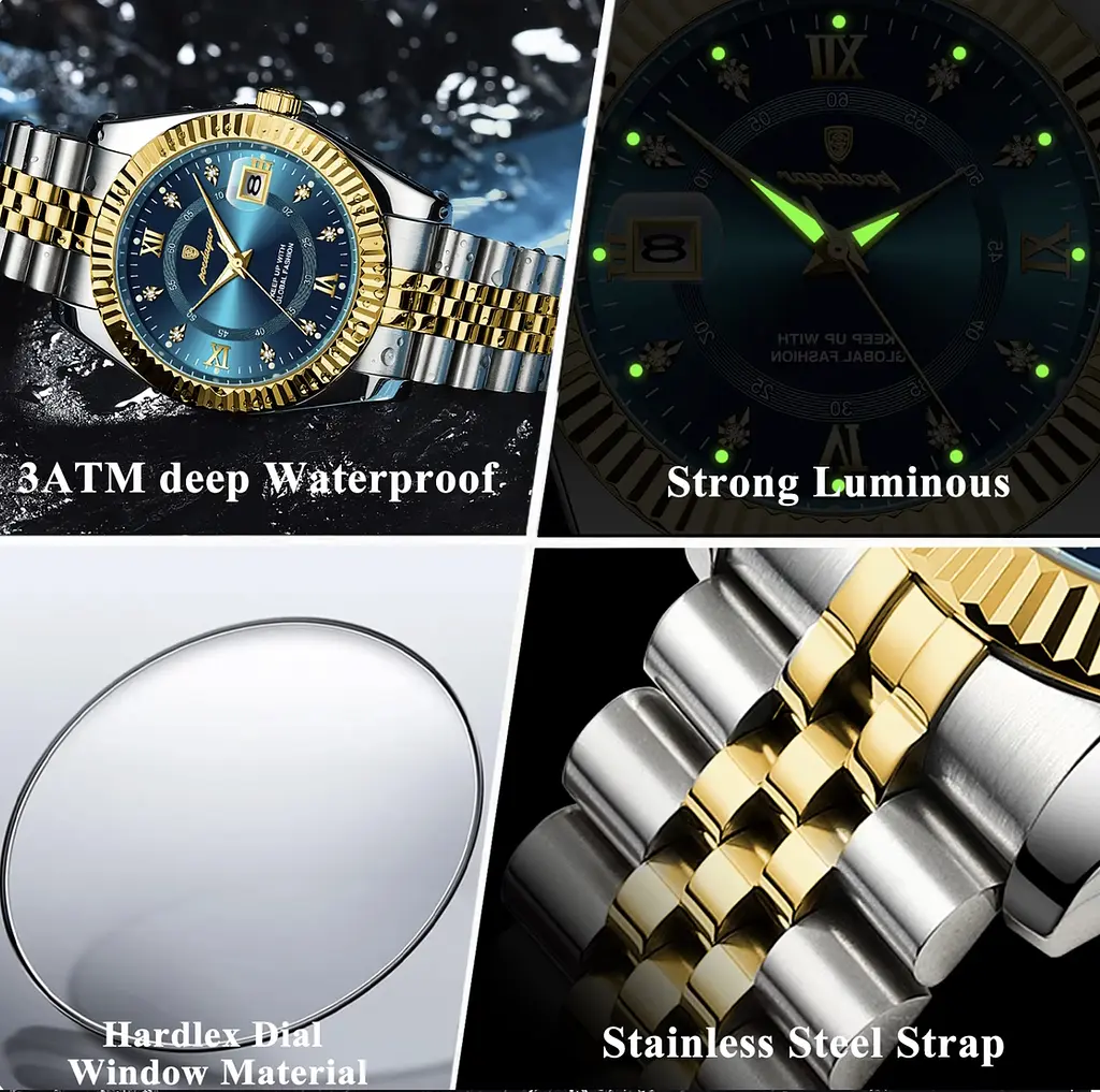 Годинник Poedagar Dublin Couple Парные - фото 4