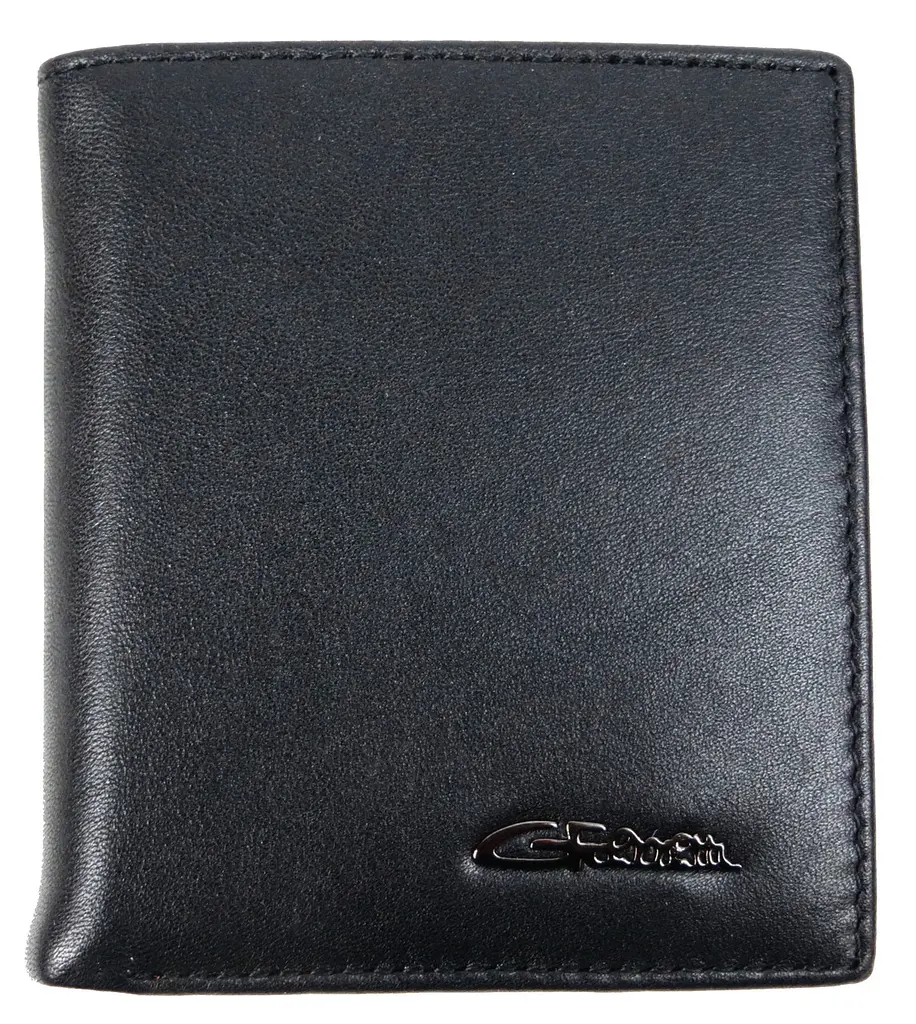 Невеликий вертикальний чоловічий шкіряний портмоне Giorgio Ferretti 8,5х10,5х1,5 см acs0024181 - фото 2