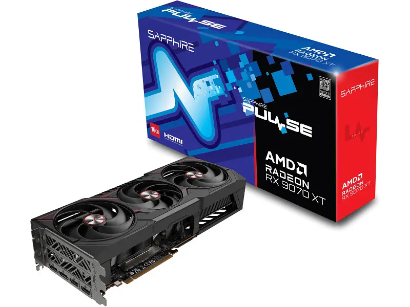 Відеокарта Sapphire Radeon RX 9070 XT 16GB PULSE (11348-03-20G) - фото 5