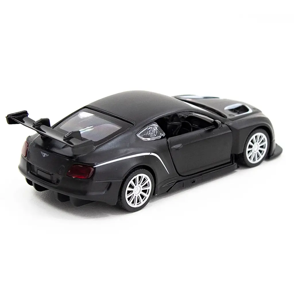Автомодель - BENTLEY CONTINENTAL GT3 (матовий чорний) - фото 8