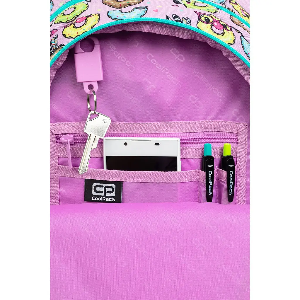Рюкзак CoolPack Joy S Happy Donuts, 21 л, 39х28х17 см (F048665) - фото 5
