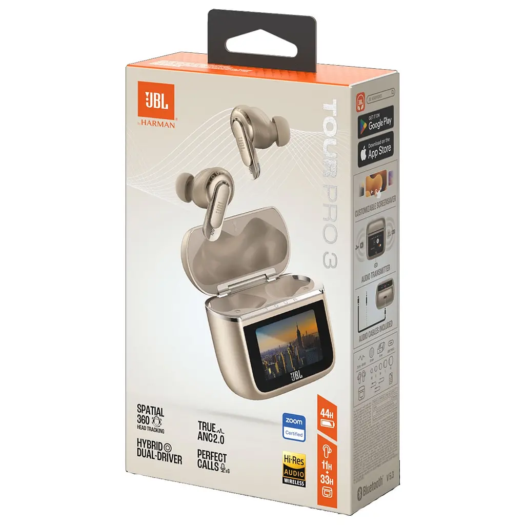 Навушники JBL Tour Pro 3 Latte (JBLTOURPRO3LTT) - фото 4
