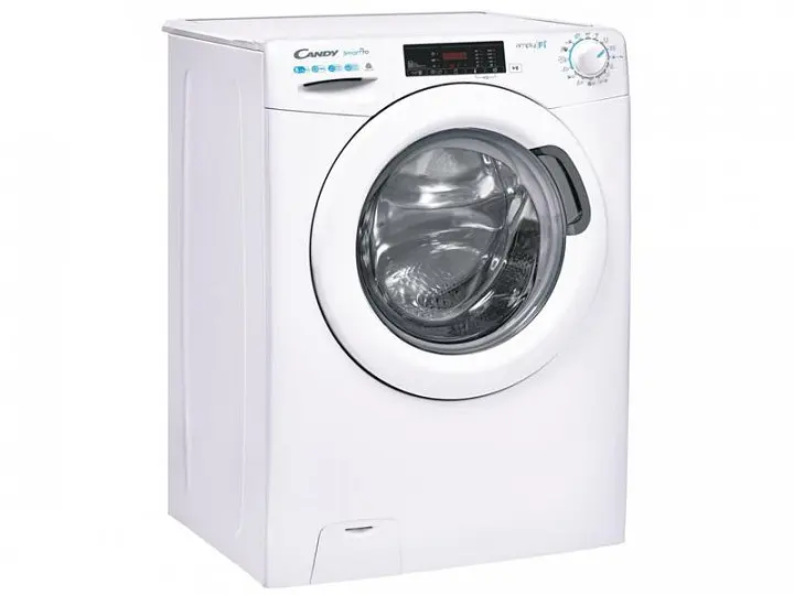 Прально-сушильна машина Candy CSOW4855TWE/1-S, 8кг (5кг), 1400, A, Пара, 53см, Дисплей, Wi-Fi + Bluetooth, Білий (CSOW4855TWE/1-S) - фото 3