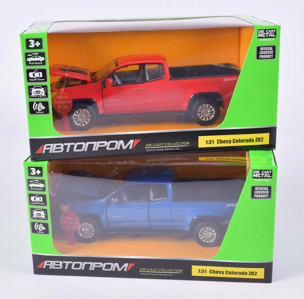 Машинка Металева Пікап Chevy Colorado ZR2 - фото 10