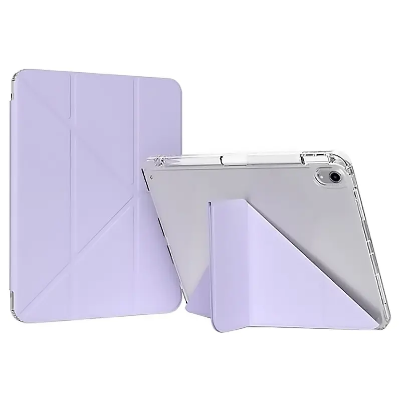 Чохол-книжка BeCover Ultra Slim Прозорий з кріпленням Apple для Apple iPad Mini 7 2024 Пурпуровий (712937) - фото 2
