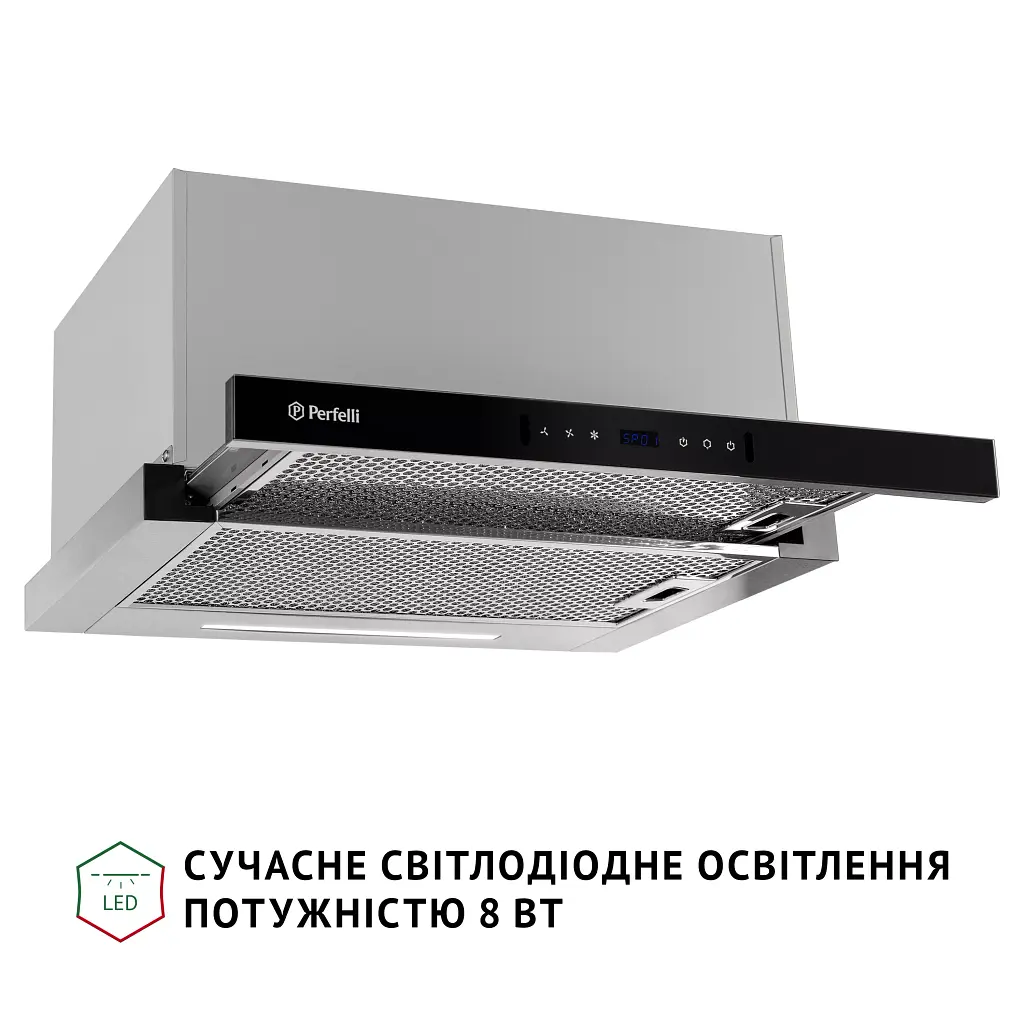 Витяжка телескопічна PERFELLI ISEO 6PWX INOX - фото 9