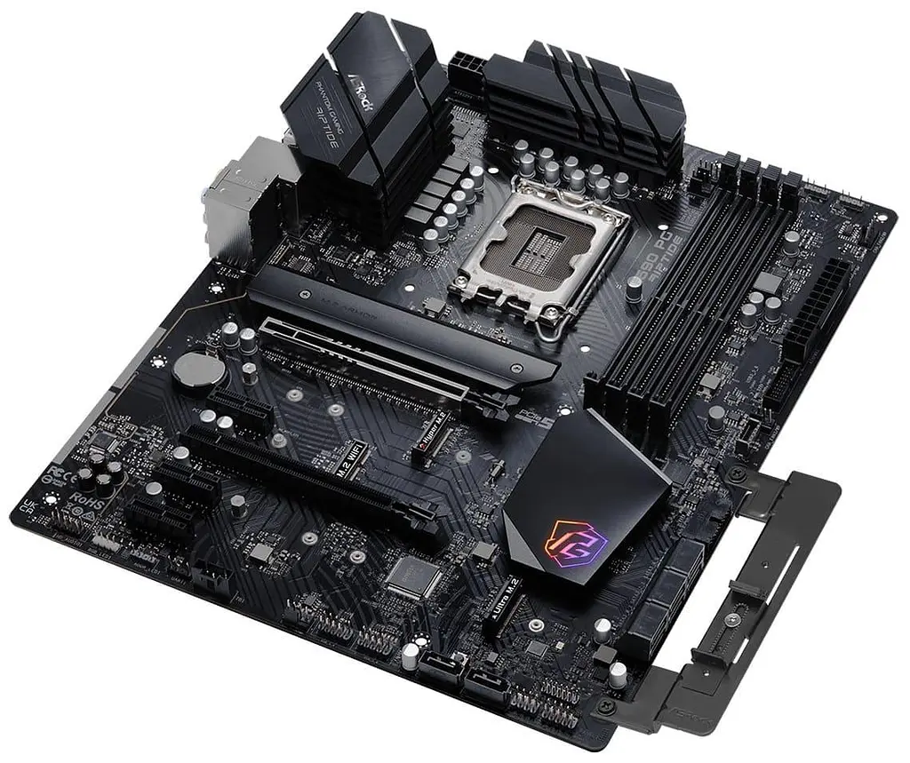 Материнская плата AsRock Z690 PG RIPTIDE (Z690 PG RIPTIDE) (Socket 1700, Intel Z690, ATX) Б/у - фото 3