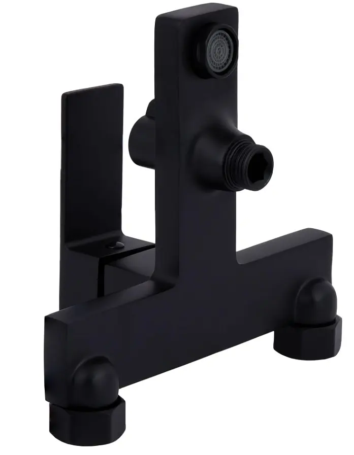 Змішувач для ванни Qtap Gemini QTGEM259BLM45682 Black Matt - фото 2