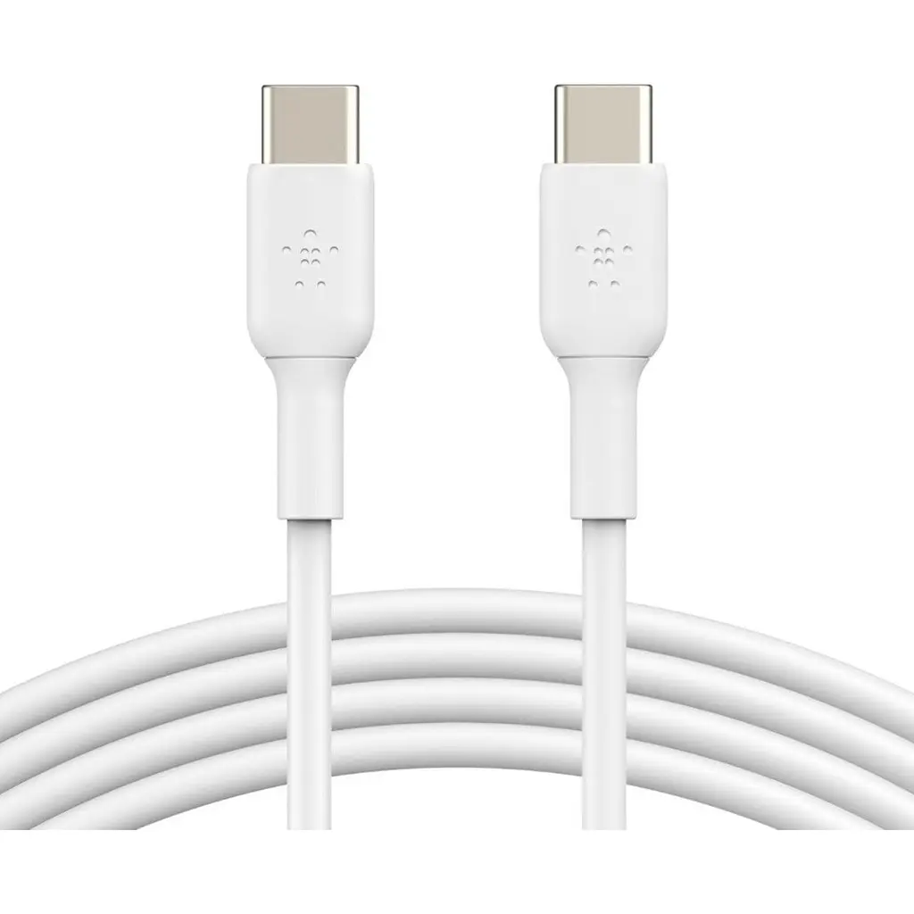 Кабель Belkin Boost Up Charge USB-C to USB-C 1m White (CAB003BT1MWH) [158867] - фото 5