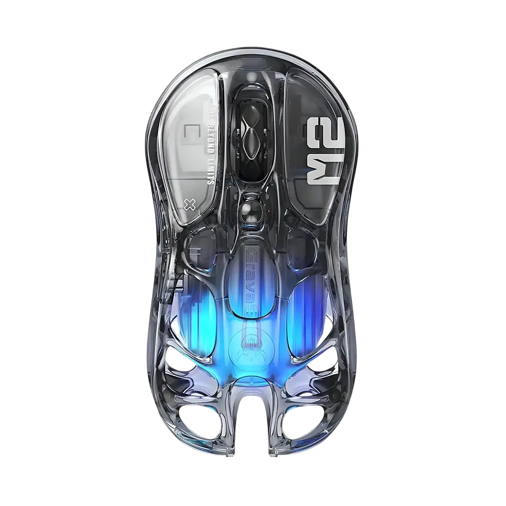 Миша Gravastar Mercury M2 Transparent Black (GRAVASTARM2_XTAL_BLK) - фото 4