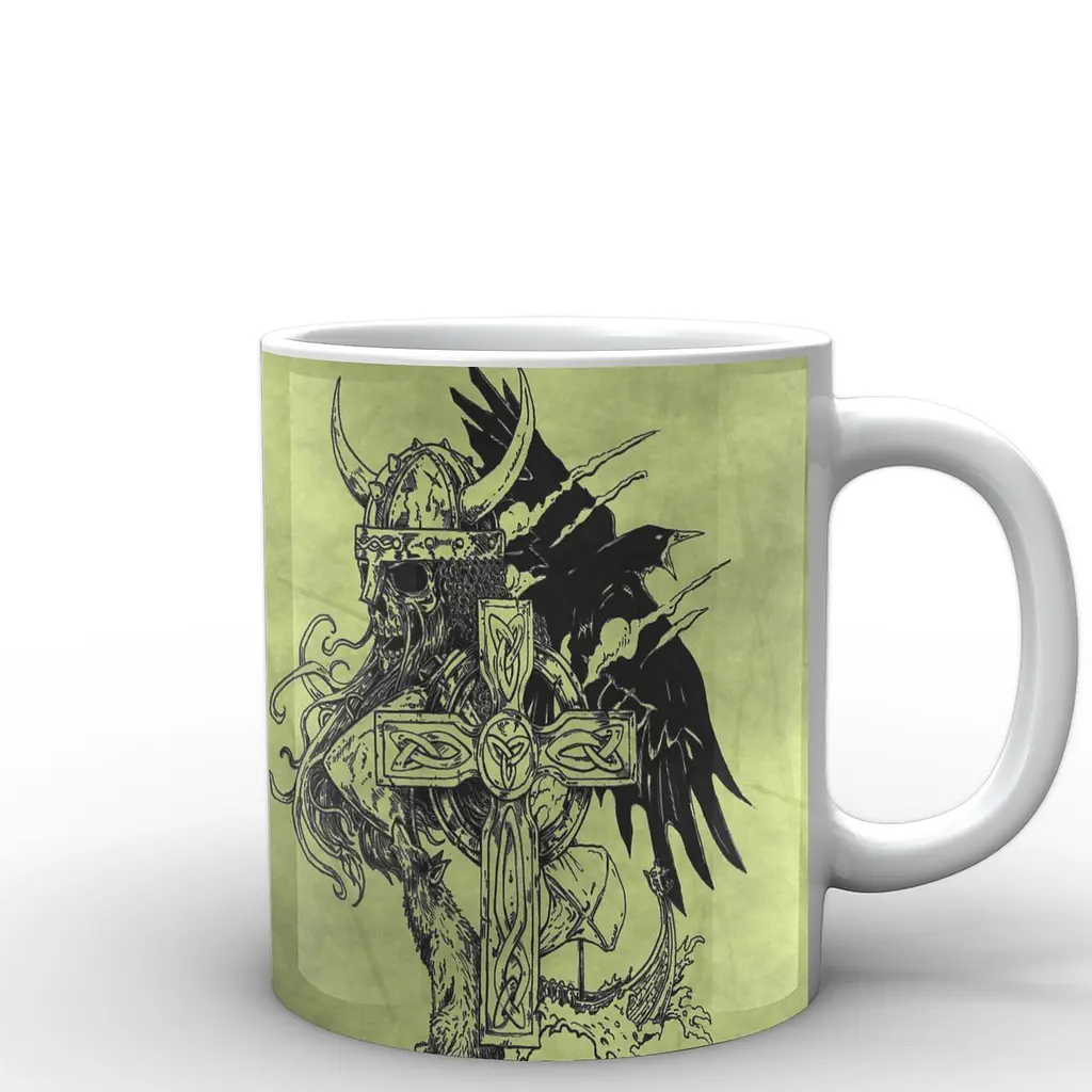 Кухоль GeekLand Vikings Vikings Heraldry VK.02.004 330 мл білий - фото 3