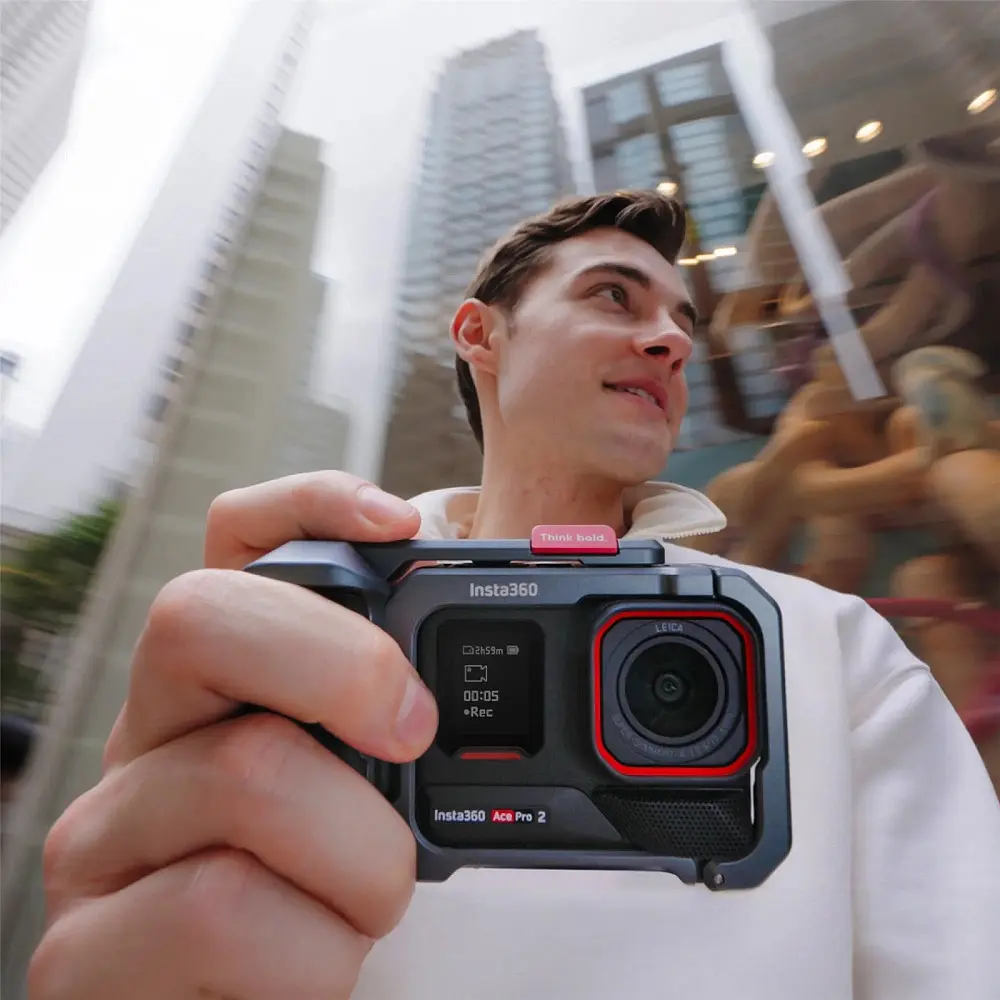 Екшн-камера Insta360 Ace Pro 2 Dual Battery Xplorer Bundle (Dark Gray) (HK Store Edition) - фото 5