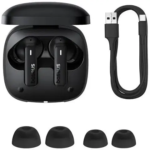 Наушники беспроводные Baseus Bowie E19 черные - фото 5
