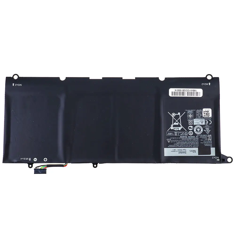 Батарея для ноутбука Dell JD25G (XPS: 13 9343 9350) 7.4V 52Wh Чорний - фото 2