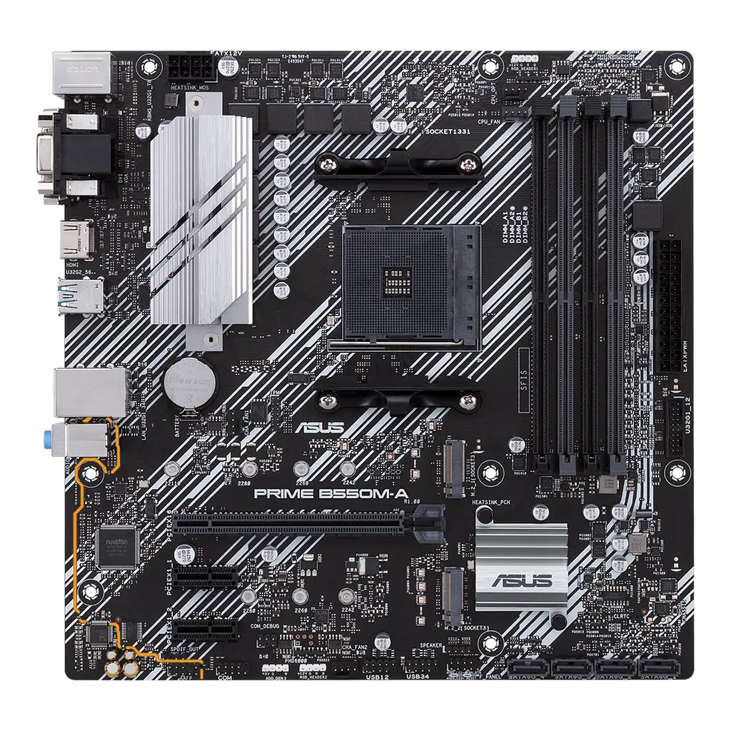 Материнська плата Asus B550M-A/CSM Prime Socket AM4 (PRIME B550M-A/CSM) - фото 6
