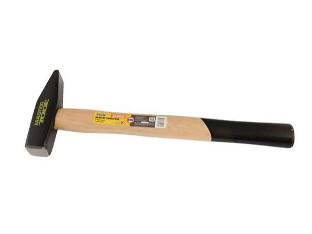 Молоток MASTER TOOL з деревяной ручкой 500г