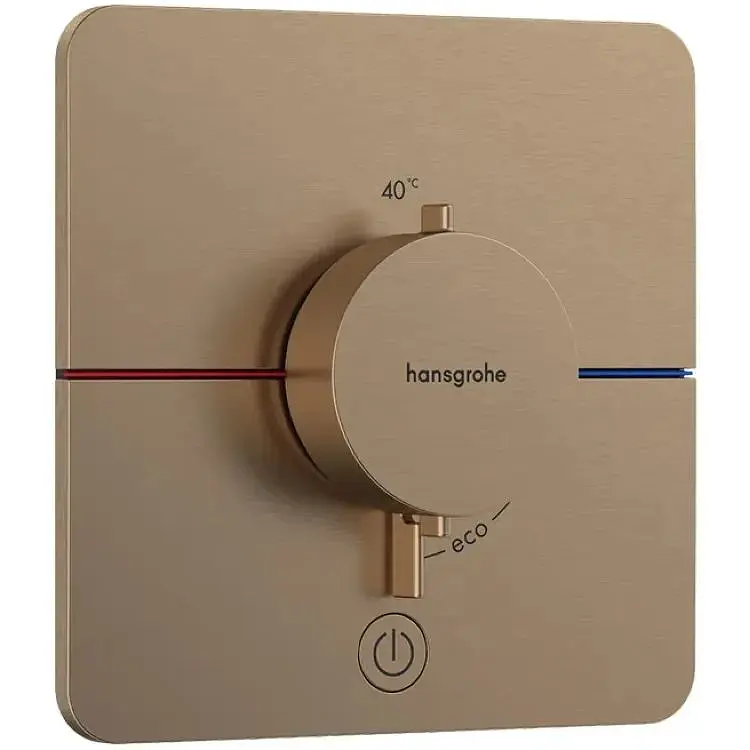 Термостат для душу Hansgrohe ShowerSelect Comfort Q brushed bronze 15589140