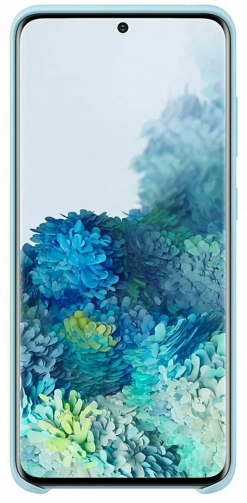 Чохол силіконовий Silicone Cover SM-G980 для Samsung Galaxy S20 (6.2") Sky Blue - фото 2