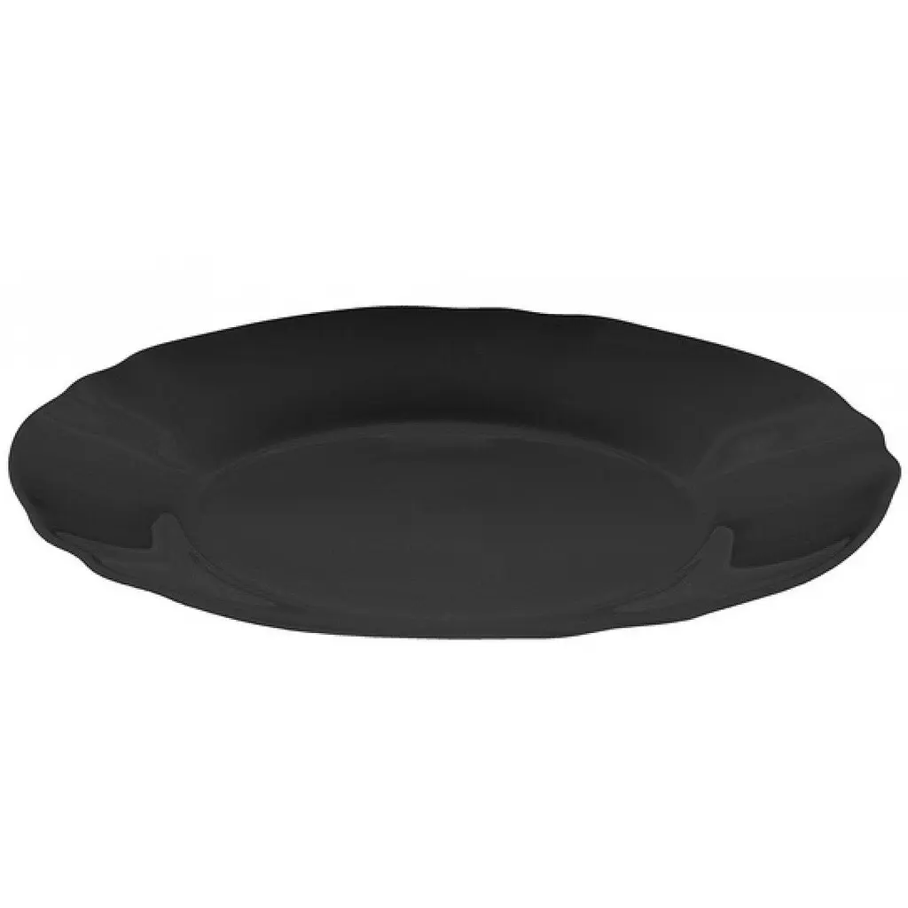 Тарілка десертна Luminarc Louis XV black, 19 см, чорна (Q1891) - фото 2
